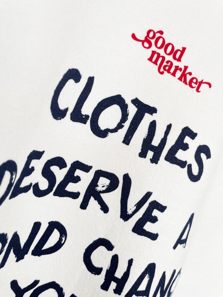 earth day activist x vintage 90s jericho sweatshirt | clothes deserve a second chance not your ex - good market thrift store