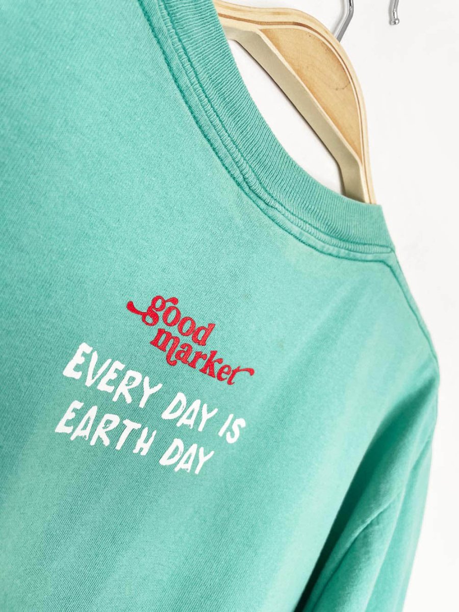 earth day activist x vintage 90s penmans naturals tee | clothes deserve a second chance not your ex - good market thrift store