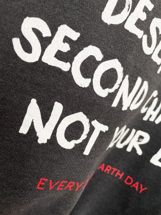 earth day activist x vintage 90s sears sweatshirt | clothes deserve a second chance not your ex - good market thrift store