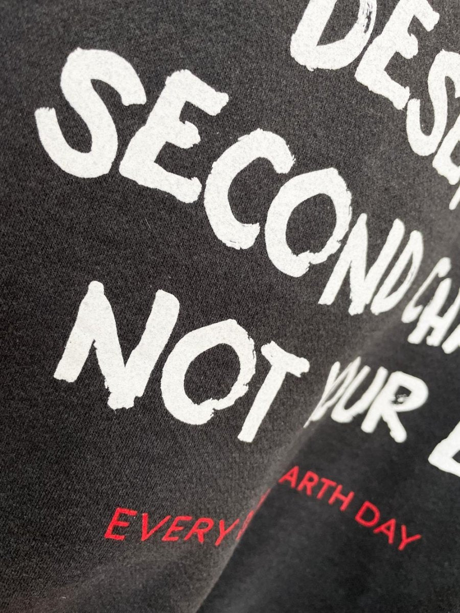 earth day activist x vintage 90s sears sweatshirt | clothes deserve a second chance not your ex - good market thrift store