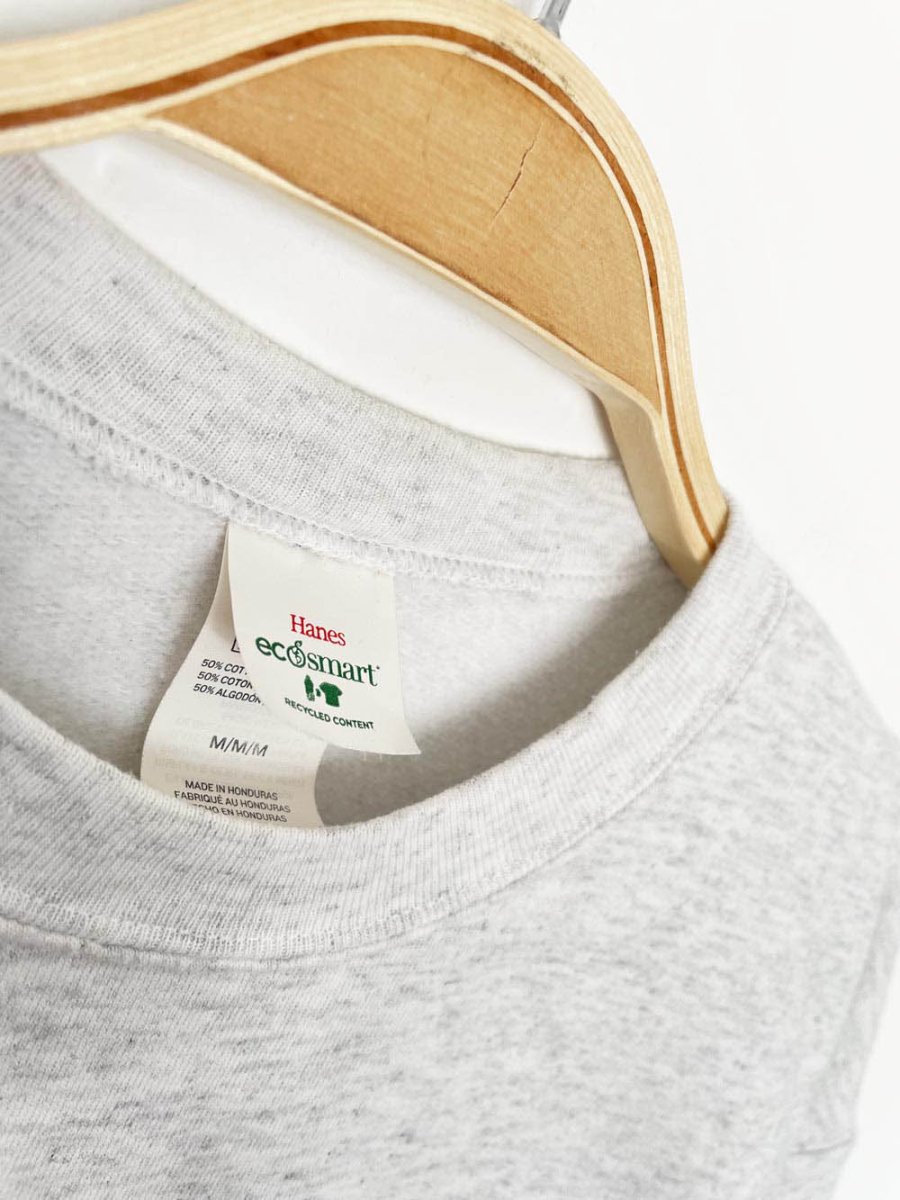 earth day activist x vintage hanes sweatshirt | clothes deserve a second chance not your ex - good market thrift store