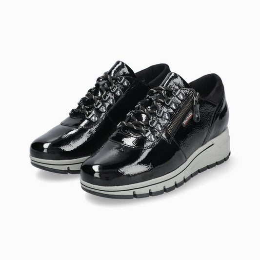 mobils patent leather gwenn sneakers