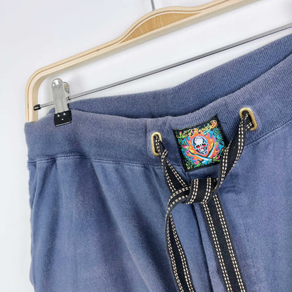 y2k ed hardy love kills slowly long sweat shorts