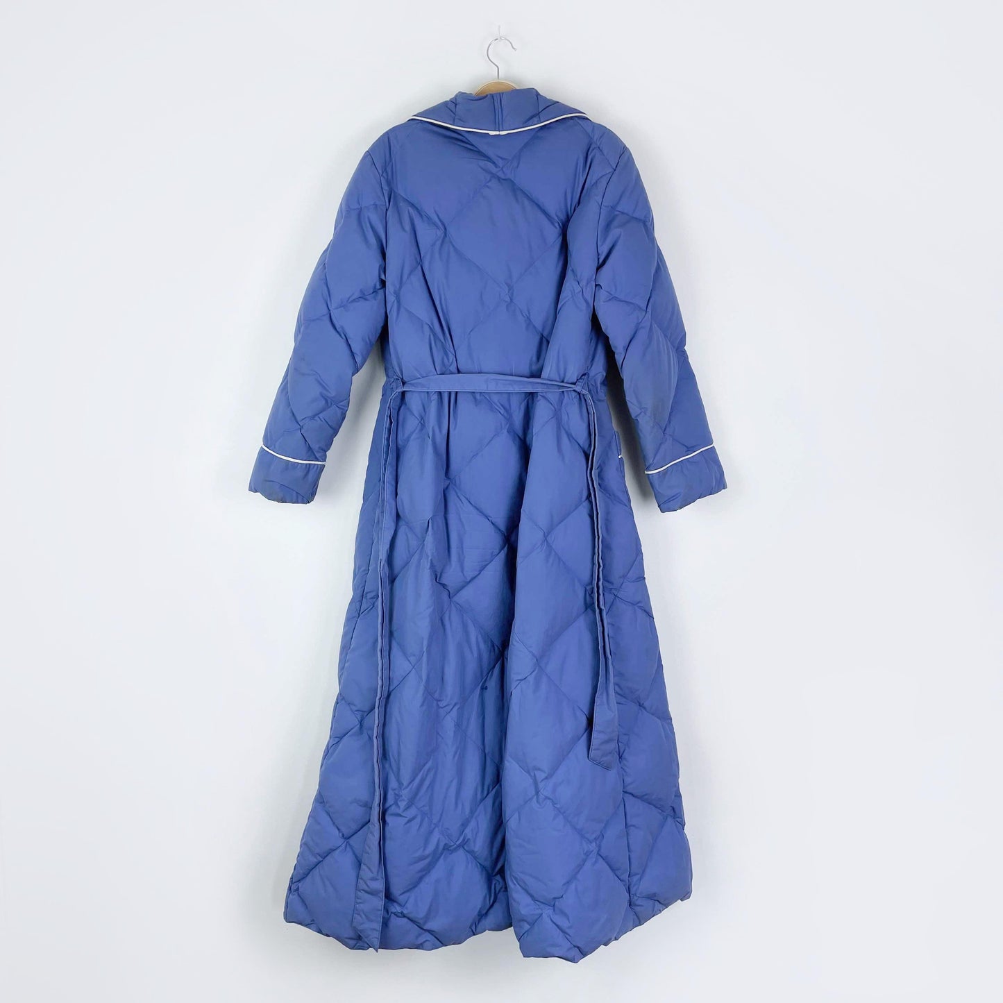 vintage 80s eddie bauer down puffer housecoat jacket