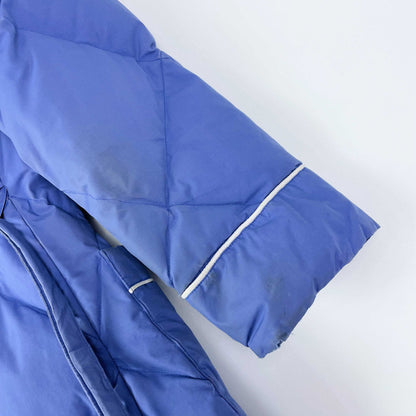 vintage 80s eddie bauer down puffer housecoat jacket