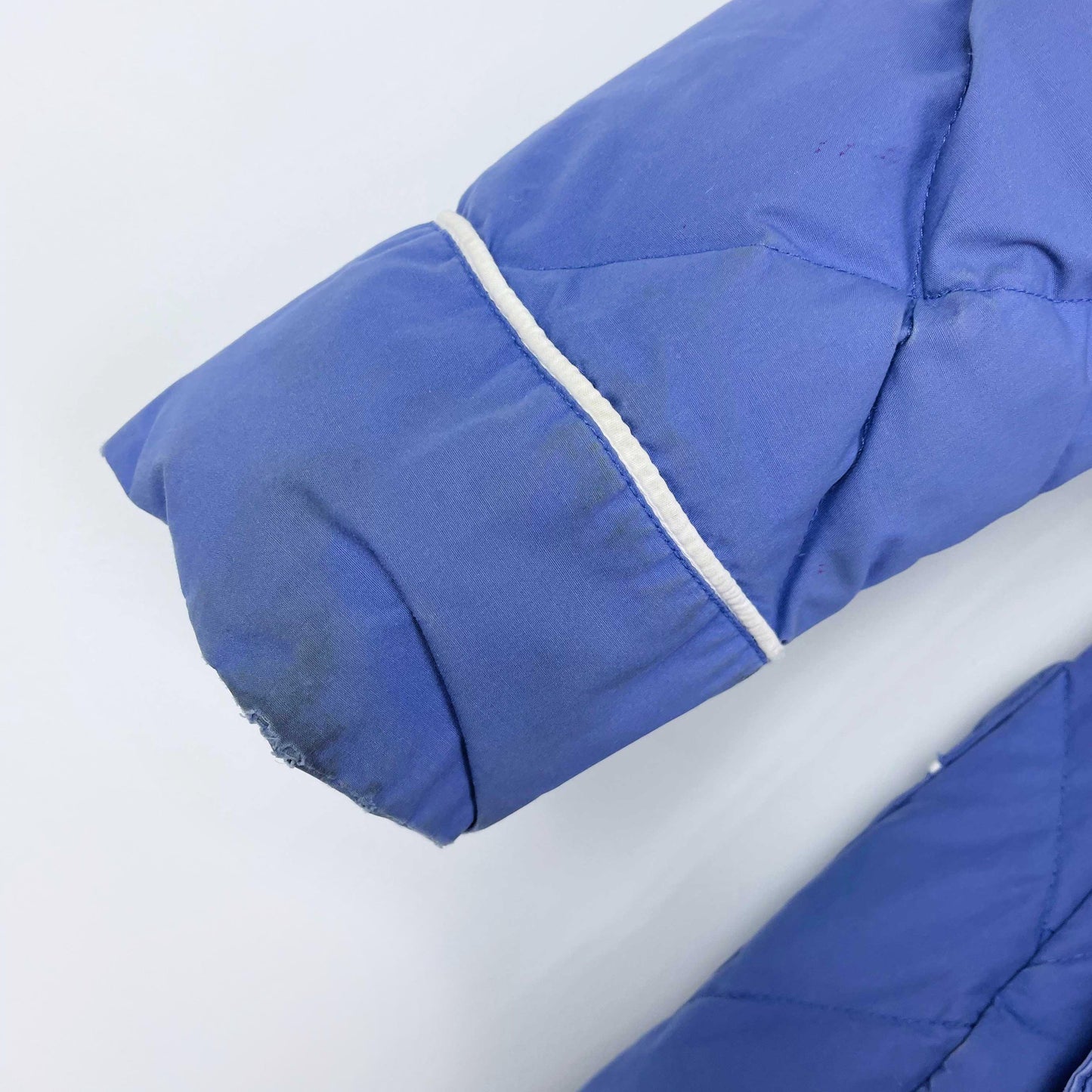 vintage 80s eddie bauer down puffer housecoat jacket