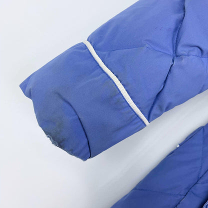 vintage 80s eddie bauer down puffer housecoat jacket