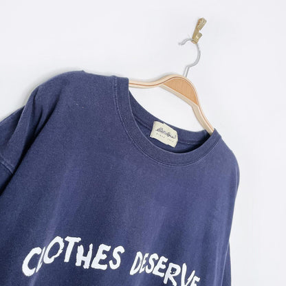 vintage 00s eddie bauer x earth activist made in usa tee