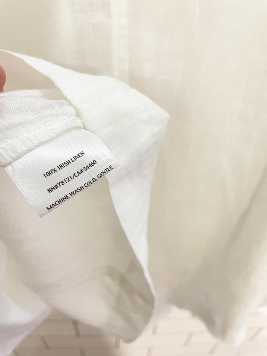 eileen fisher 100% irish linen light summer blazer - good market thrift store