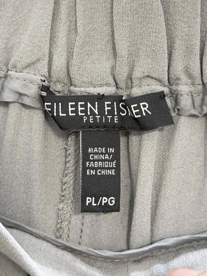 eileen fisher 100% silk pleated cropped pants | capris - good market thrift store