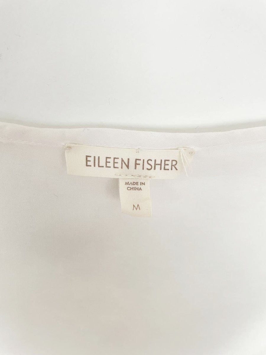 eileen fisher voile organic cotton summer tank - good market thrift store