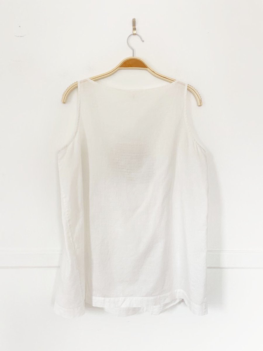 eileen fisher voile organic cotton summer tank - good market thrift store