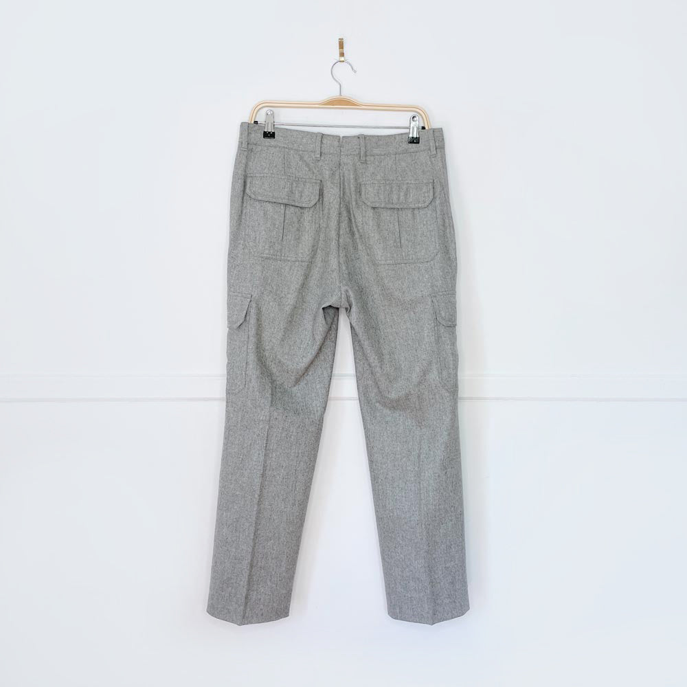 ermenegildo zegna 100% wool cargo pant