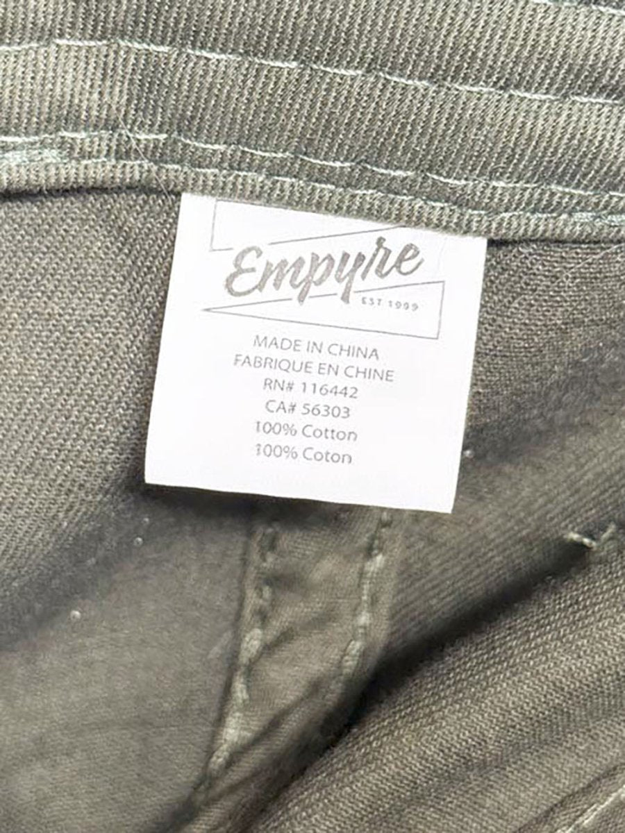 empyre rose embroidered baseball cap - good market thrift store