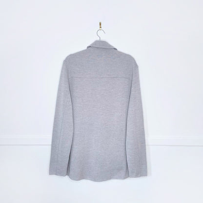 maurizio baldassari wool shirt sweater jacket