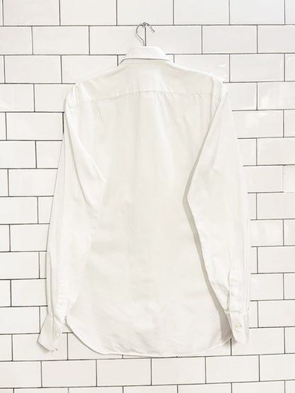 ermenegildo zegna regular fit white shirt - good market thrift store