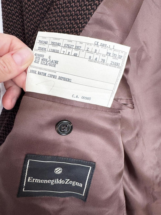 ermenegildo zegna wool-silk blazer | made in Spain - good market thrift store