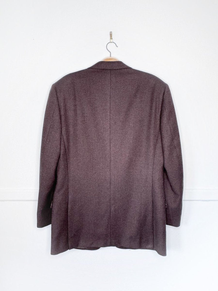 ermenegildo zegna wool-silk blazer | made in Spain - good market thrift store
