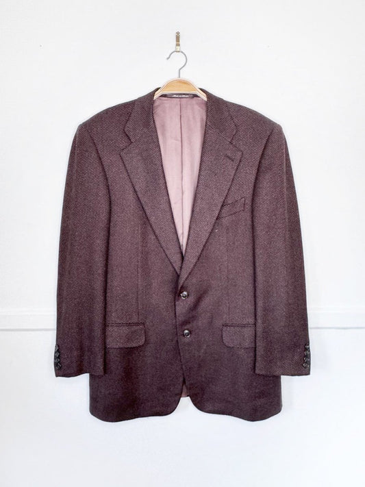 ermenegildo zegna wool-silk blazer | made in Spain - good market thrift store