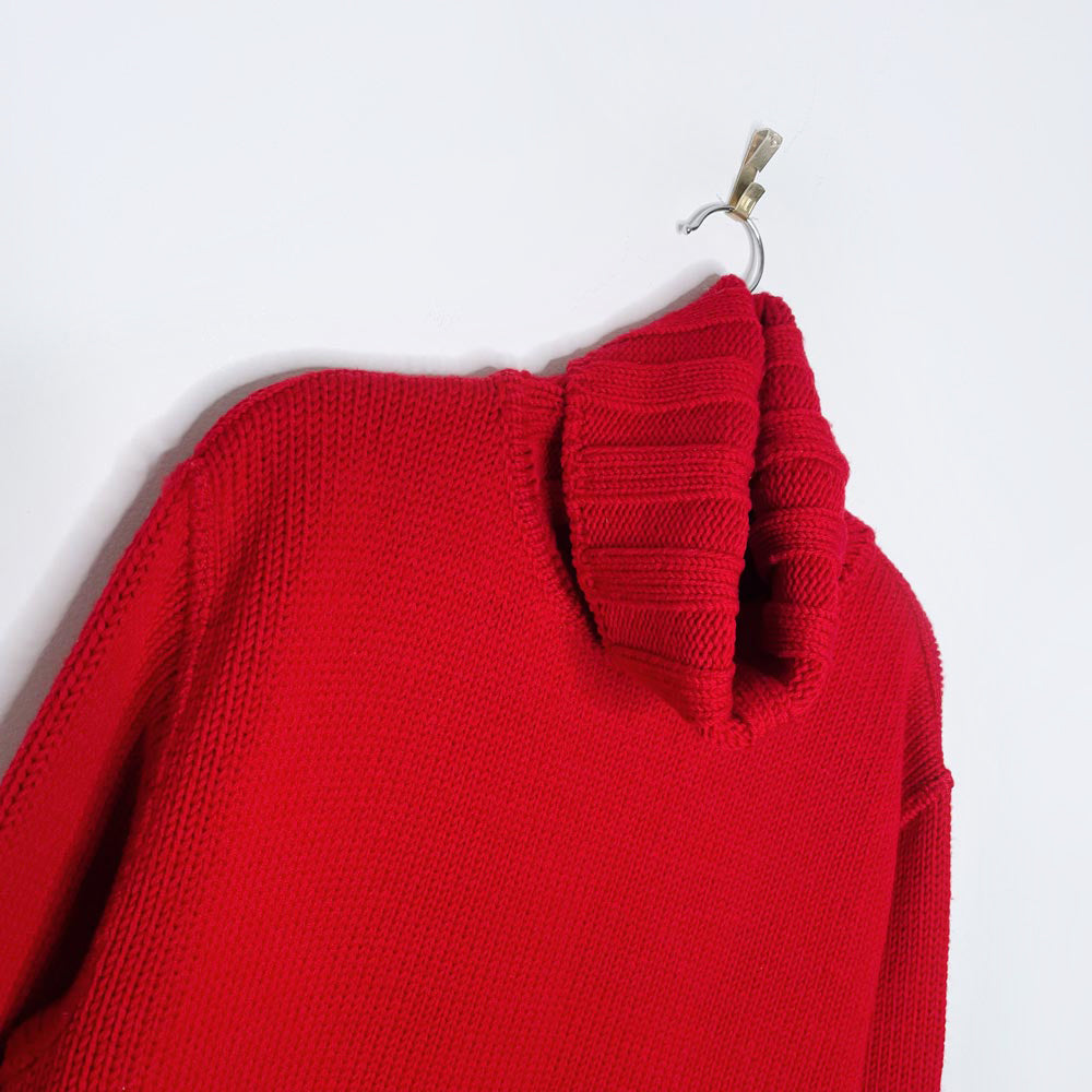 vintage escada sport chunky wool turtleneck