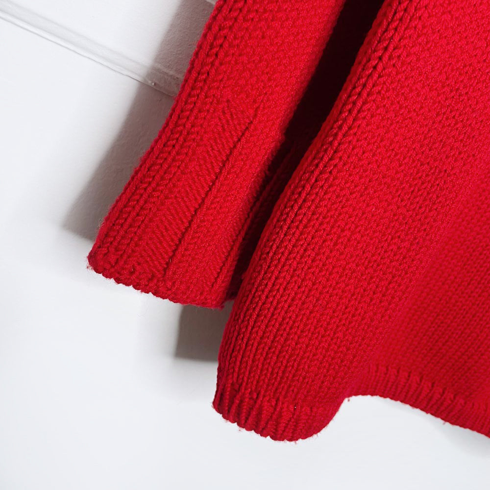 vintage escada sport chunky wool turtleneck