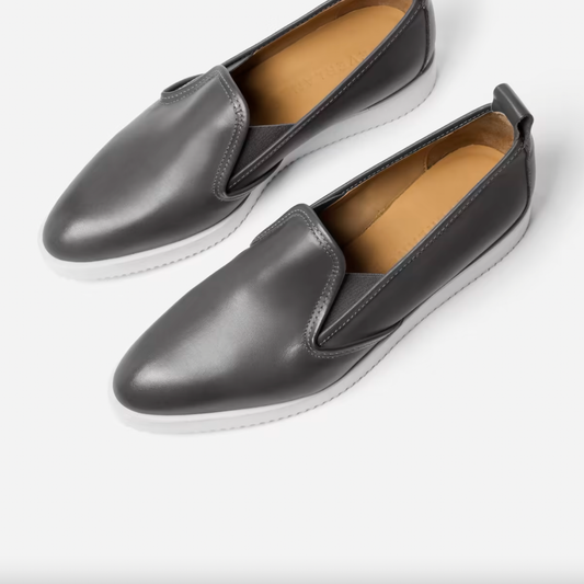 everlane the leather street shoe loafer - size 9.5