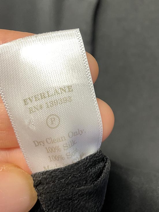 everlane 100% silk relaxed full button sleeveless blouse - good market thrift store