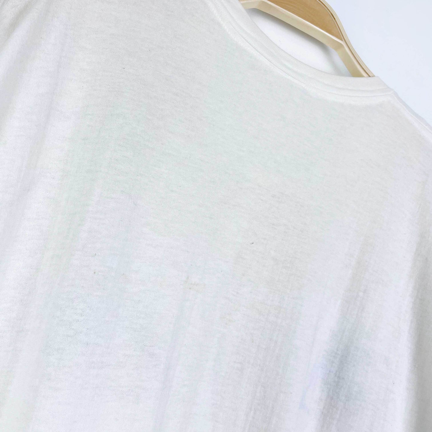 vintage hand-painted hiding eyes t-shirt midi dress