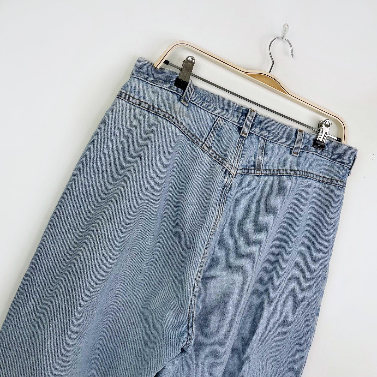 vintage french dressing high rise pleated jeans