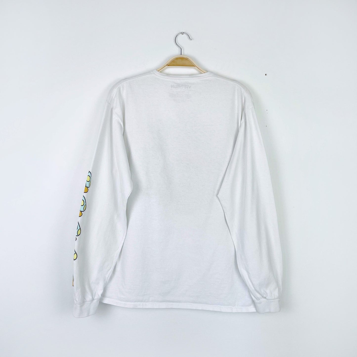 fifth sun skull and mushrooms graphic long sleeve tee