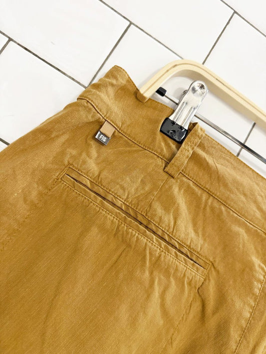 fig linen - blend casual shorts - good market thrift store