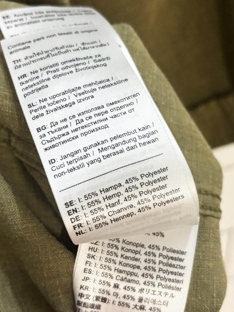 fjallraven ovik hemp - blend travel full button shirt | comfort fit - good market thrift store