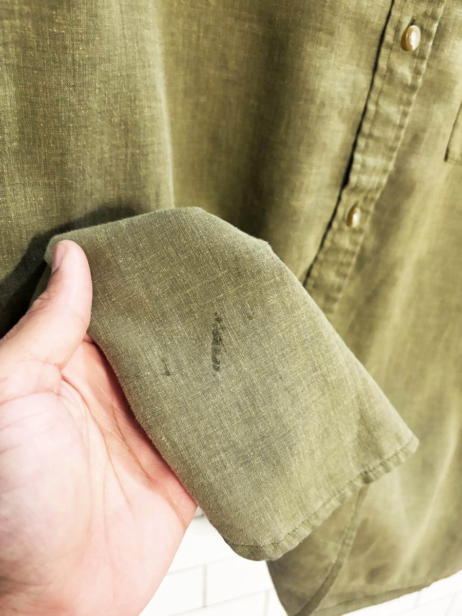 fjallraven ovik hemp - blend travel full button shirt | comfort fit - good market thrift store