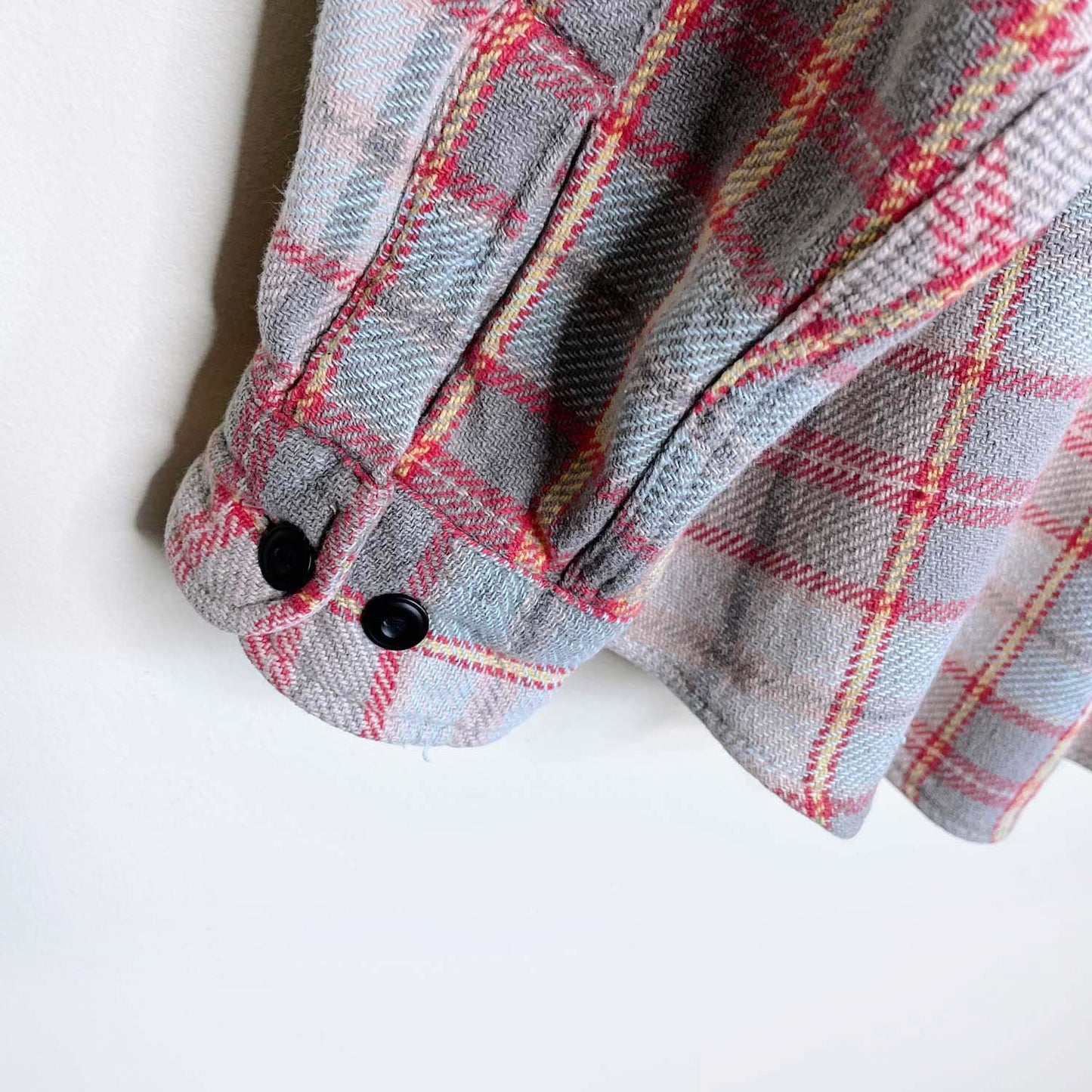 vintage roots jeans cabin flannel shirt jacket - size large