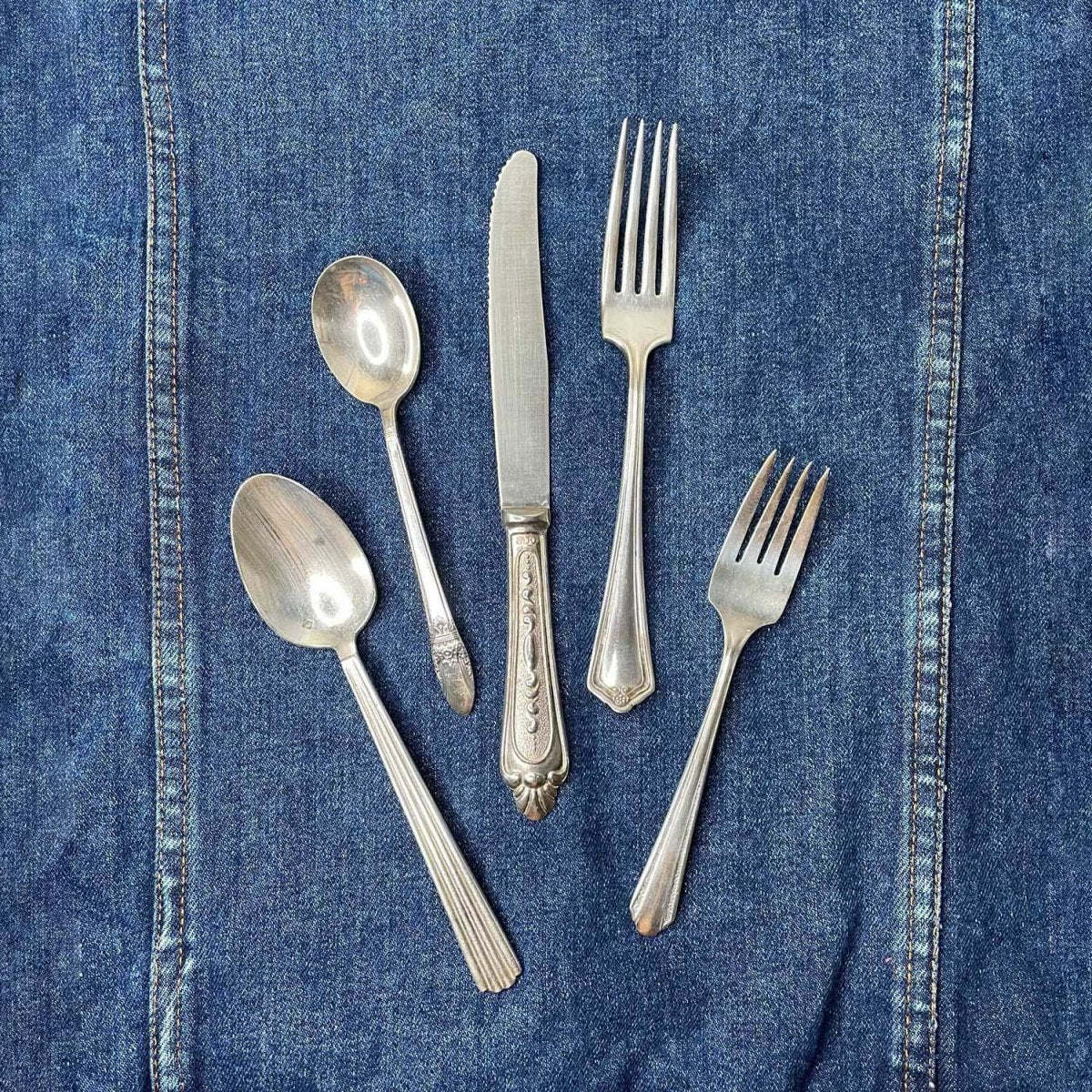 rediscovered flatware - good market thrift store