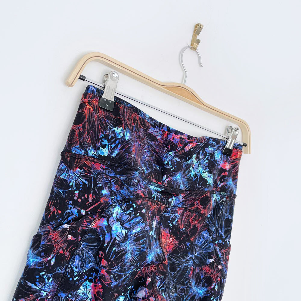 lululemon 2018 fast & free tight nulux | neon blossom