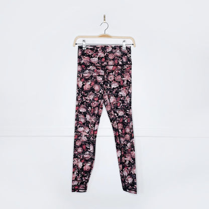 lululemon 2017 wunder under high rise nulux peony tights