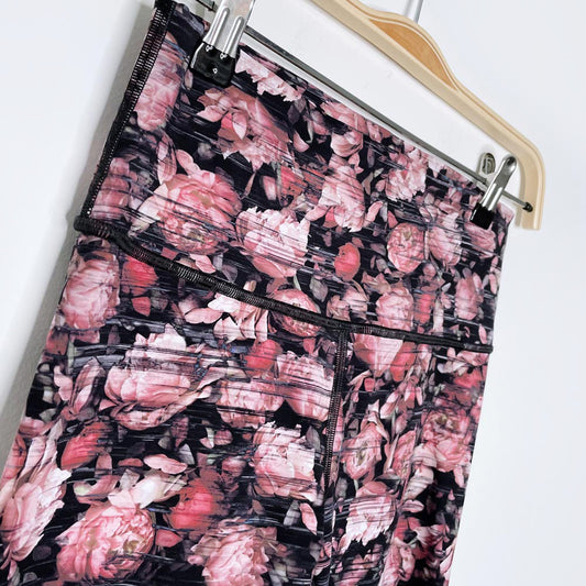 lululemon 2017 wunder under high rise nulux peony tights