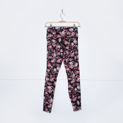 lululemon 2017 wunder under high rise nulux peony tights