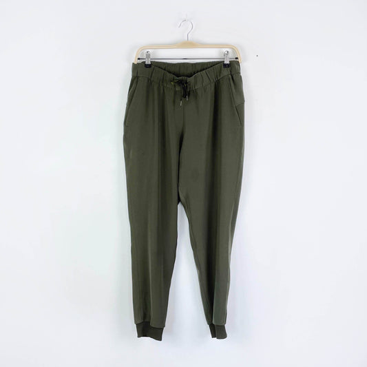 lululemon 2019 on the fly jogger dark olive