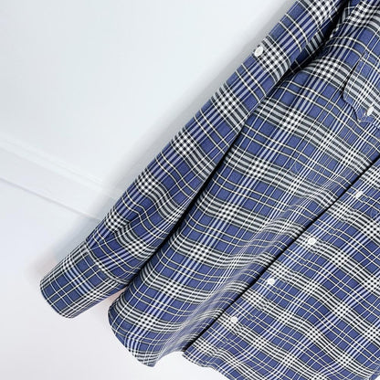 tom ford plaid epaulette utility shirt
