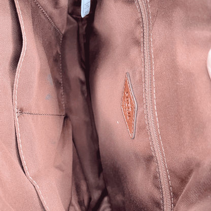 fossil kinley brown large crossbody bag