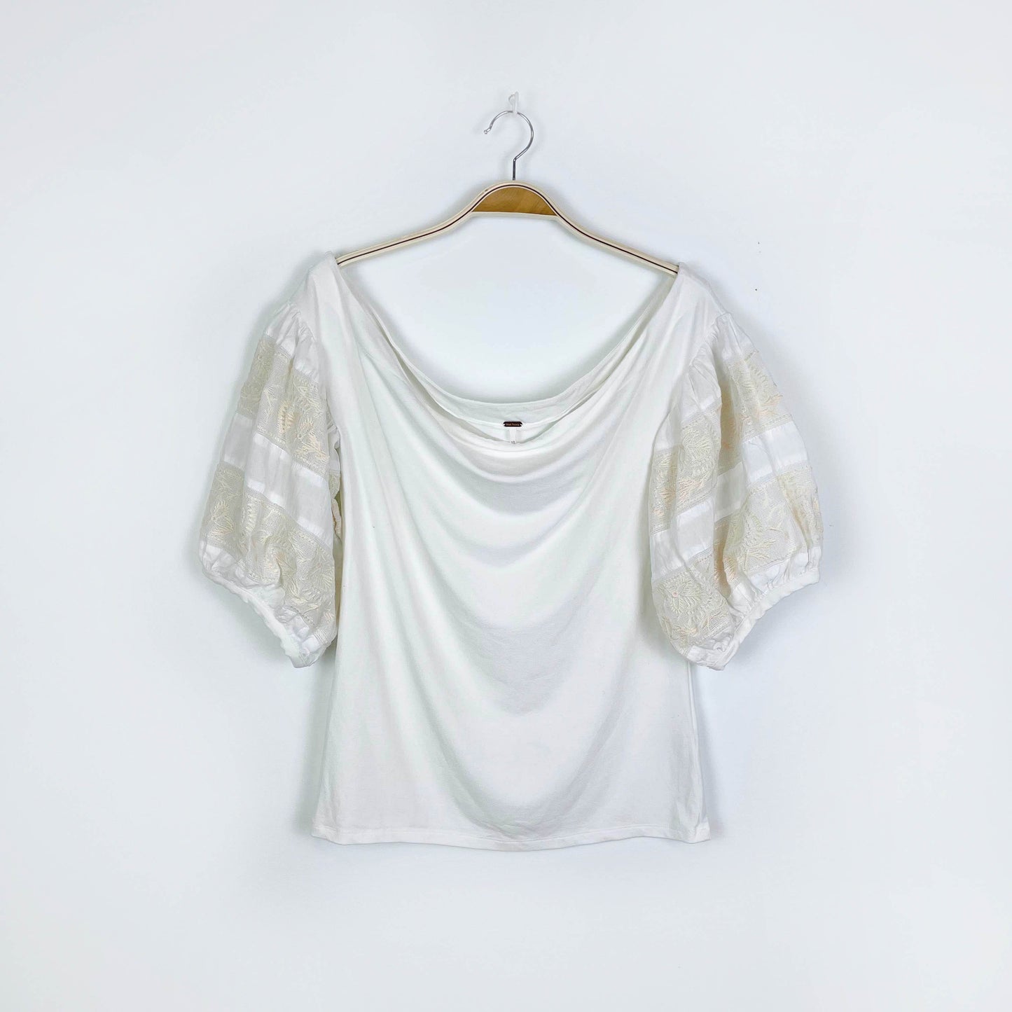 free people rock with it off shoulder top - size large