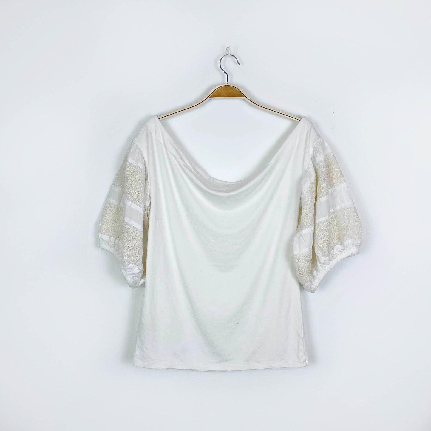 free people rock with it off shoulder top - size large