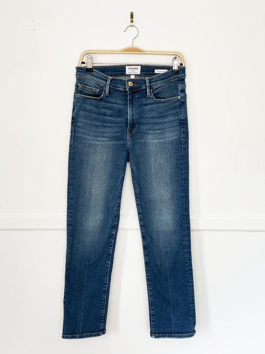 frame denim le nouveau straight jeans | made in usa - good market thrift store