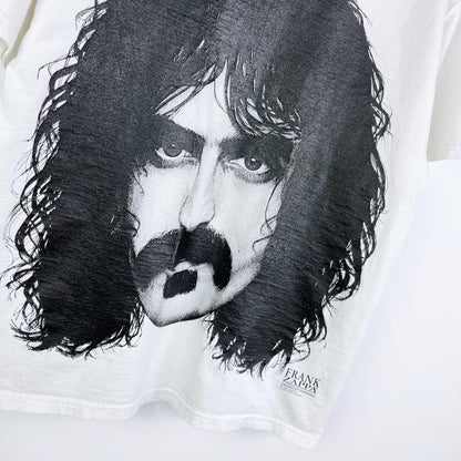 vintage 90s frank zappa big head tee