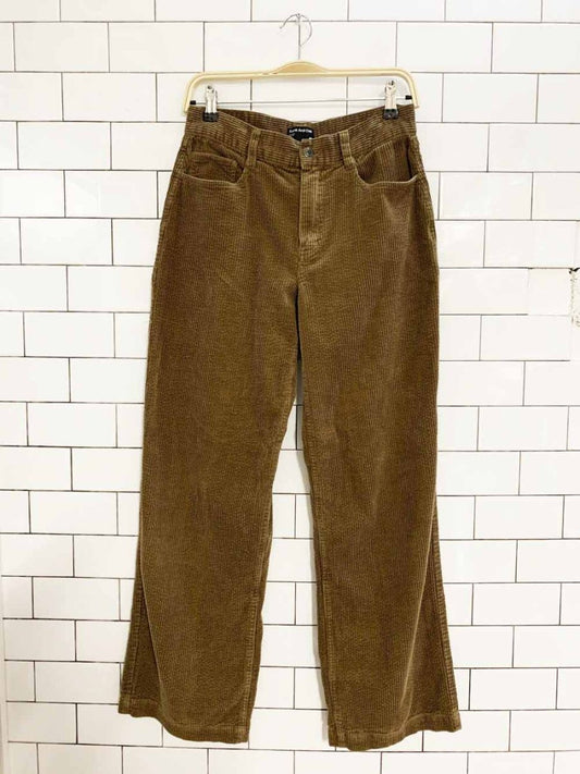 frank and oak annie chunky cord relaxed pants - good market thrift store