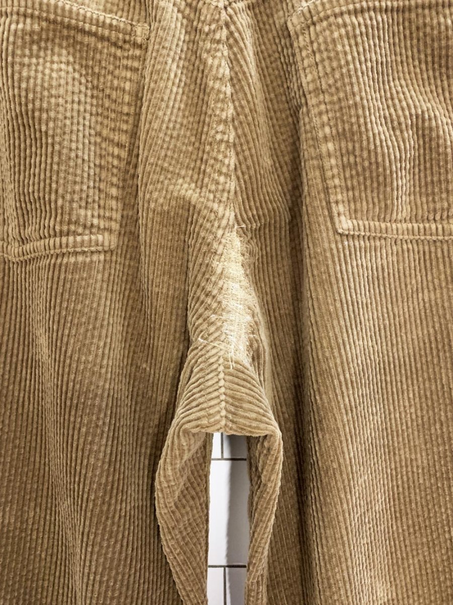 frank and oak annie chunky cord relaxed pants - good market thrift store