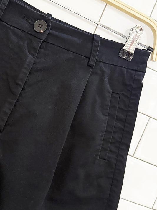 frank and oak high rise long tailored trouser shorts - good market thrift store