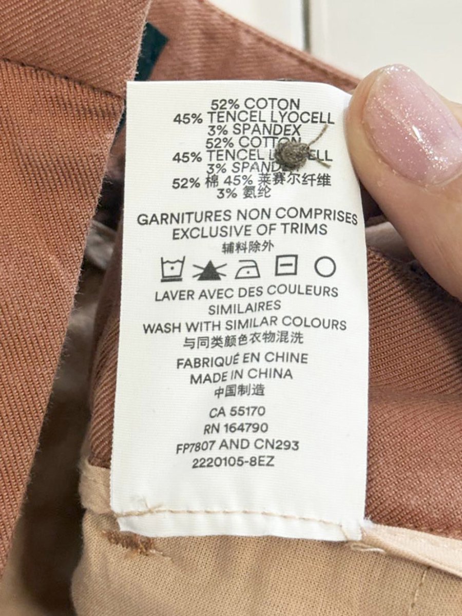 frank and oak pleated trouser shorts - good market thrift store